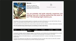 Desktop Screenshot of dartscoaching.co.uk