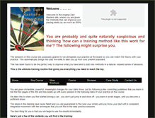 Tablet Screenshot of dartscoaching.co.uk